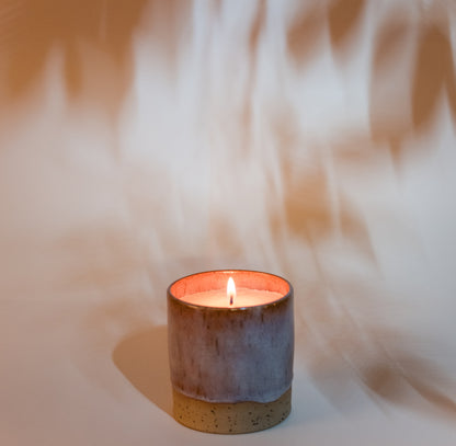 Calluna - Pink Glazed Ceramic Vessel